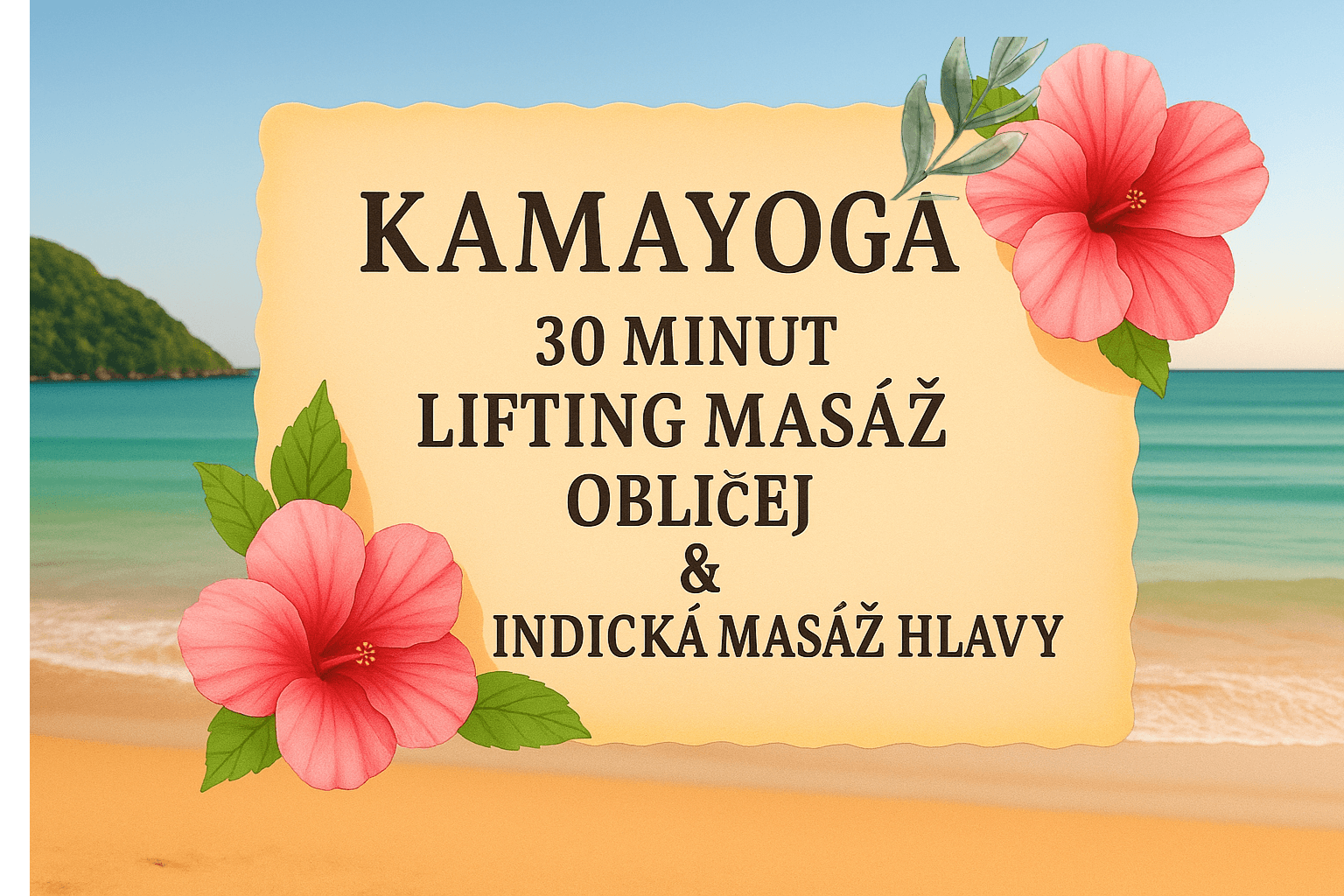 Zvýhodněná cena v rámci pobytu: 500 Kč /30 min.