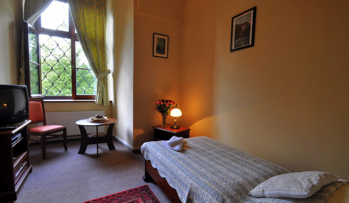 Jednolůžkový pokoj