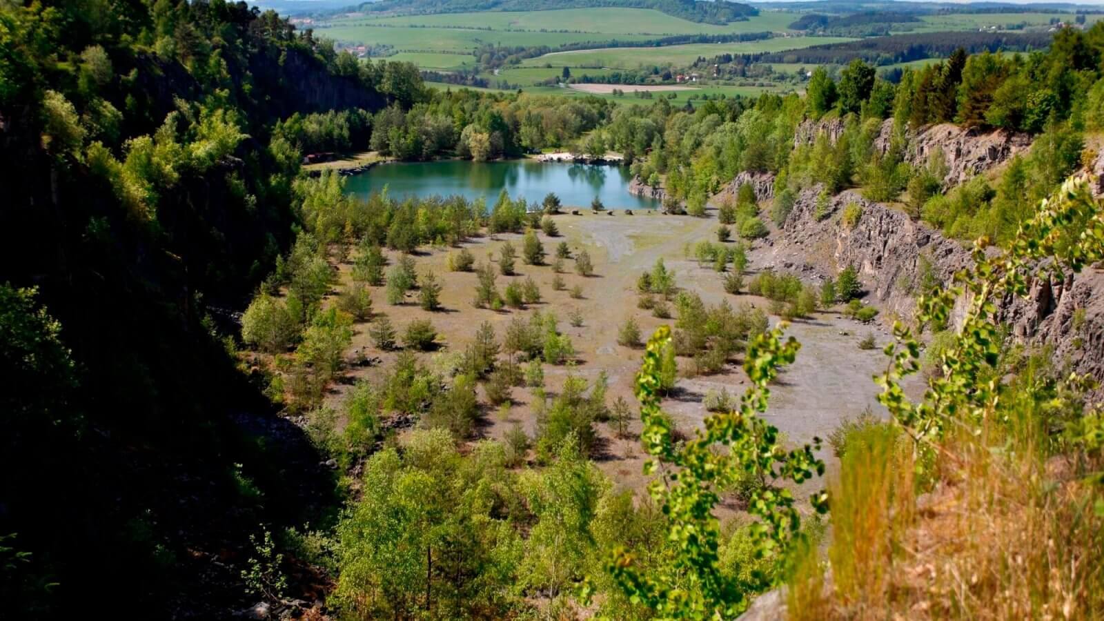 Hradišťský vrch - lom Konstantinovy Lázně